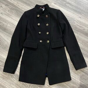 Tommy Hilfiger Black Pea Coat